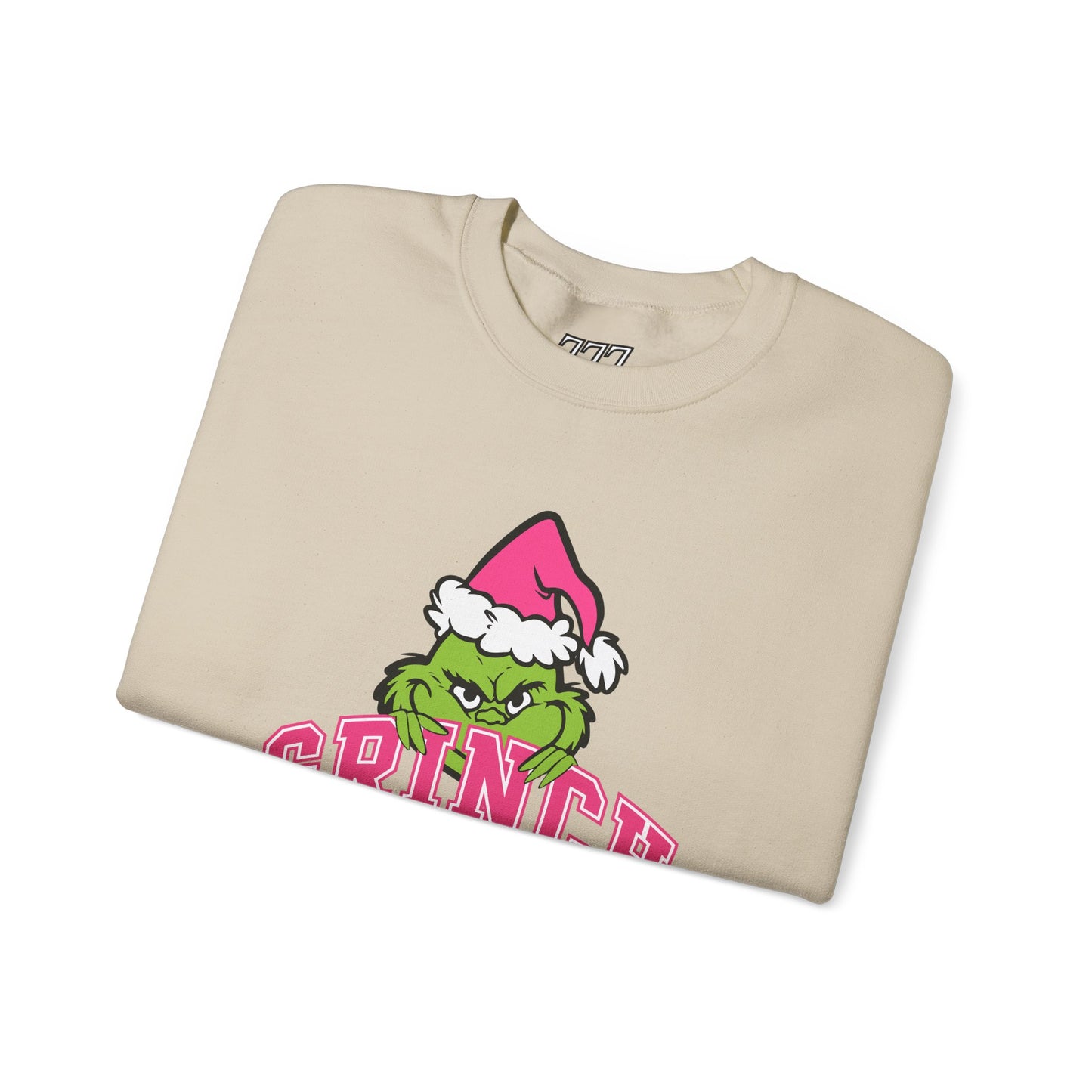 Grinch Era Christmas Crewneck – Cozy Pink Santa Grinch Sweatshirt (Unisex)