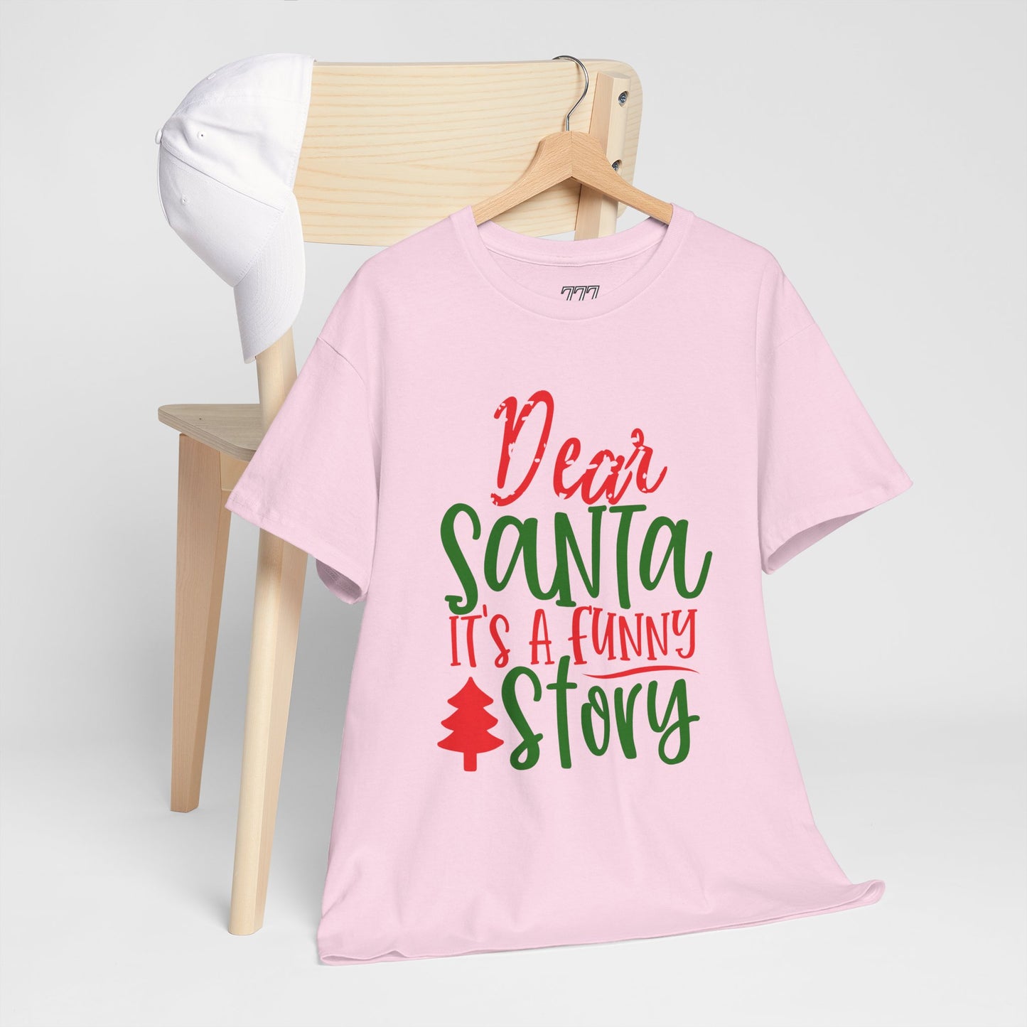 Dear Santa It’s a Long Story Christmas T-Shirt – Funny Holiday Tee (Unisex)