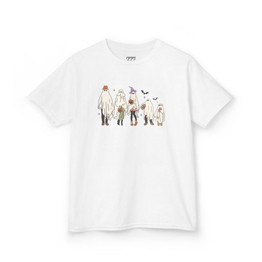 Ghost Family Kids Heavy Cotton T-Shirt