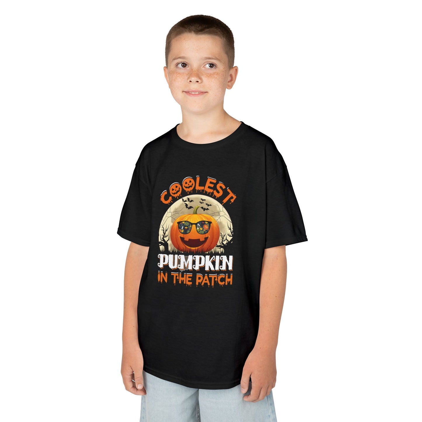 Coolest Pumpkin In The Patch Kids Heavy Cotton T-Shirt