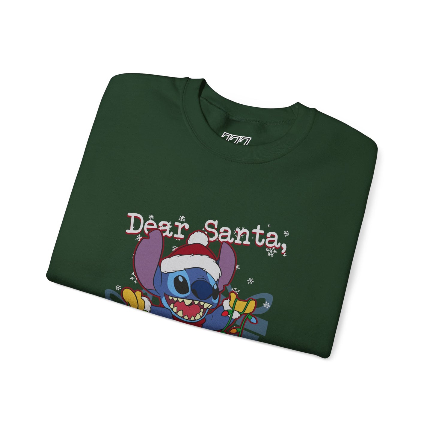 Dear Santa I Can Explain Christmas Sweatshirt – Funny Unisex Heavy Blend Holiday Crewneck