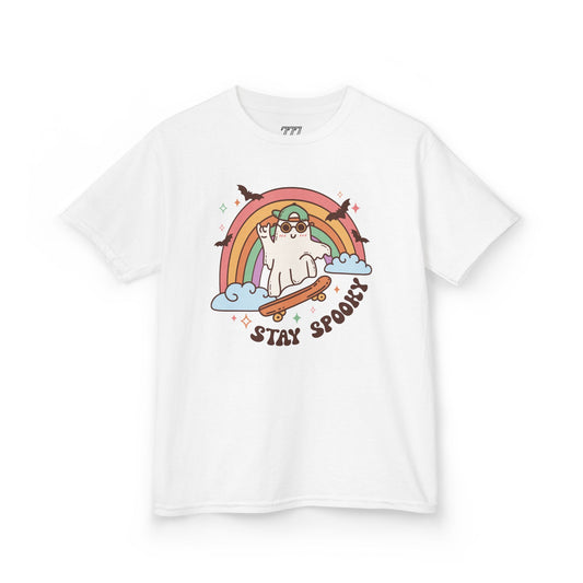 Ghost Skater Kids Heavy Cotton T-Shirt
