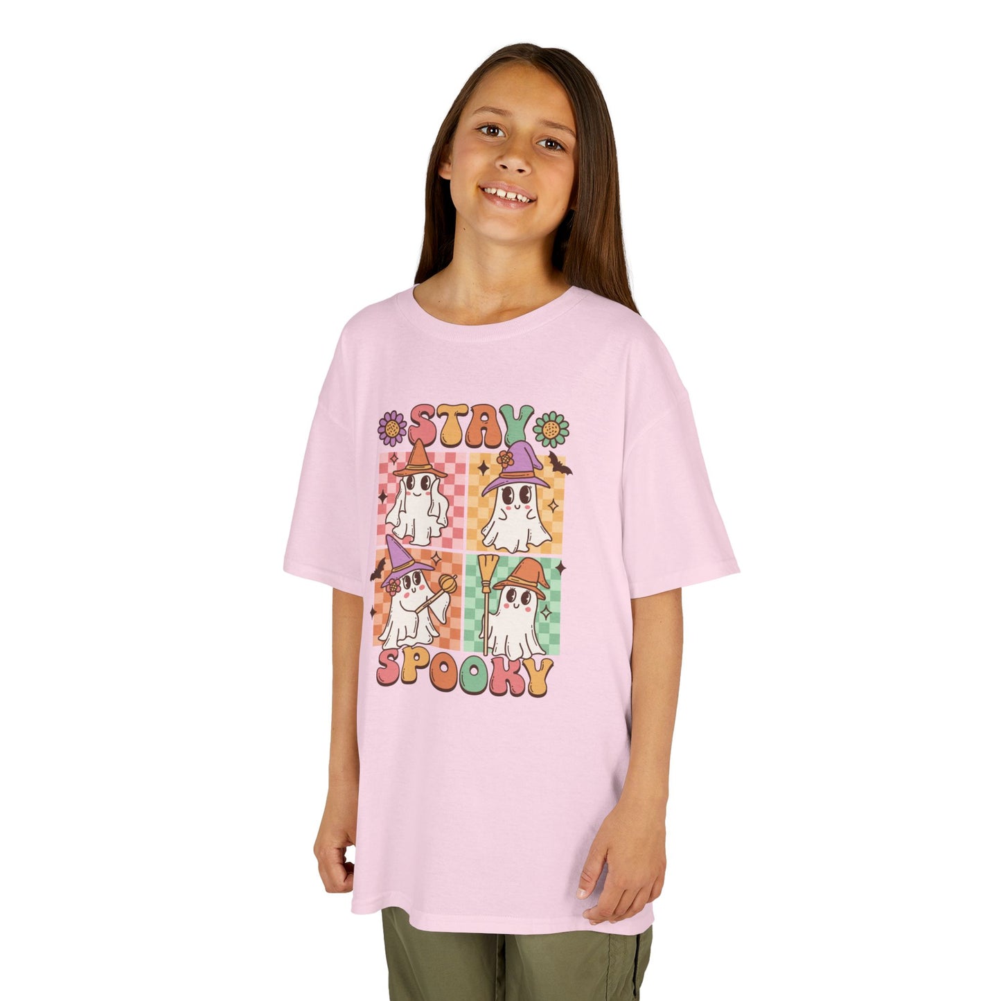 Stay Spooky II Kids Heavy Cotton T-Shirt