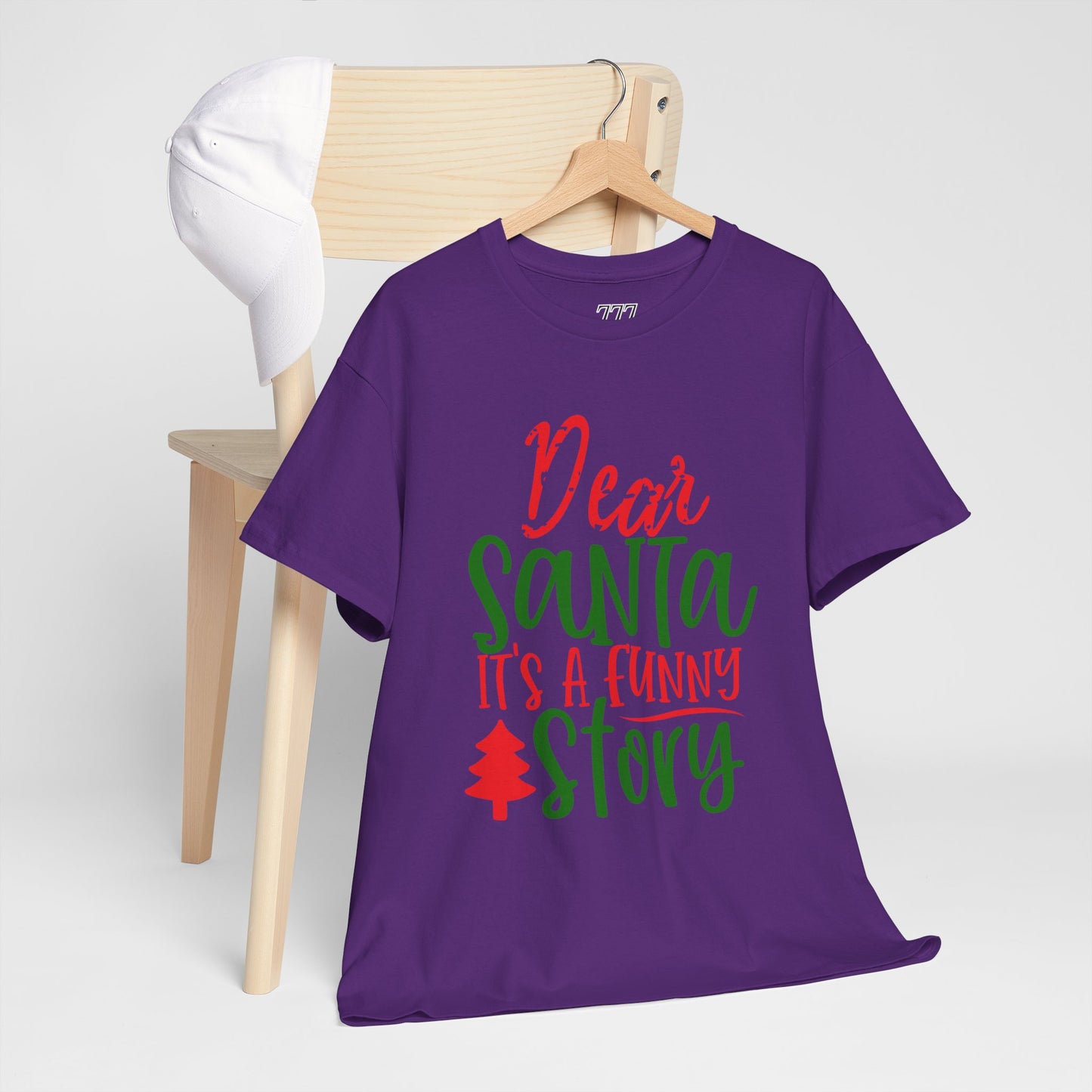 Dear Santa It’s a Long Story Christmas T-Shirt – Funny Holiday Tee (Unisex)