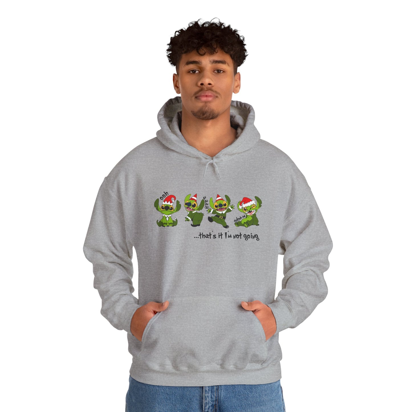 That’s It I’m Not Going Christmas Hoodie II – Funny Unisex Heavy Blend Holiday Sweatshirt