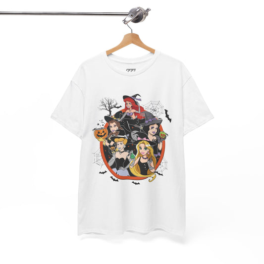 Princess Halloween-Themed Unisex Heavy Cotton T-Shirt
