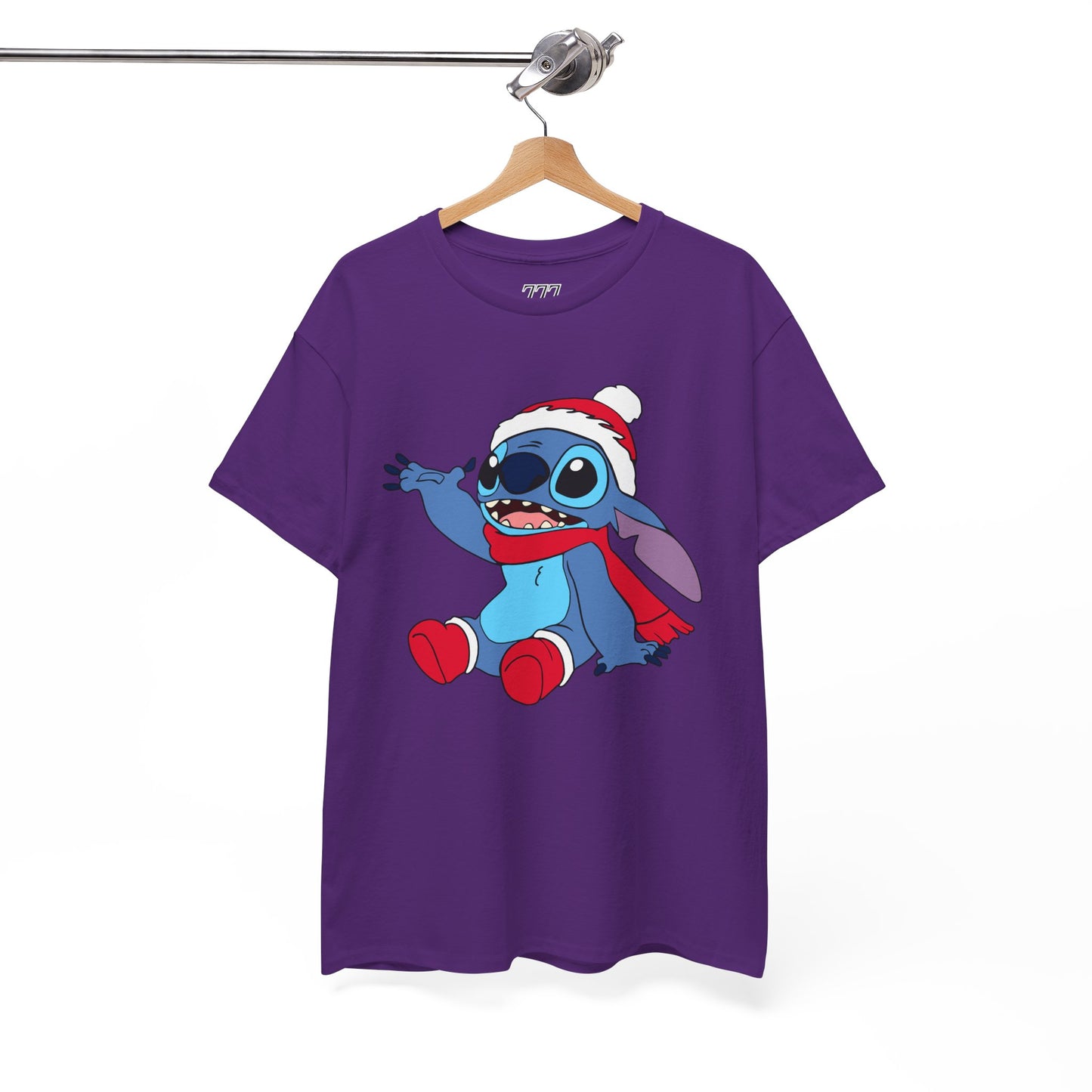 Jolly Alien Christmas T-Shirt – Cute Blue Alien Holiday Graphic Tee (Unisex)