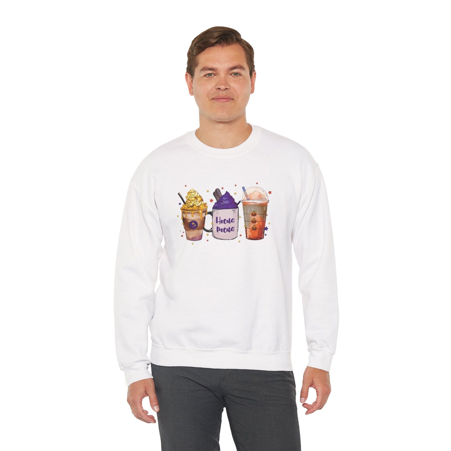 Hocus Pocus Brews Unisex Heavy Blend Crewneck Sweatshirt