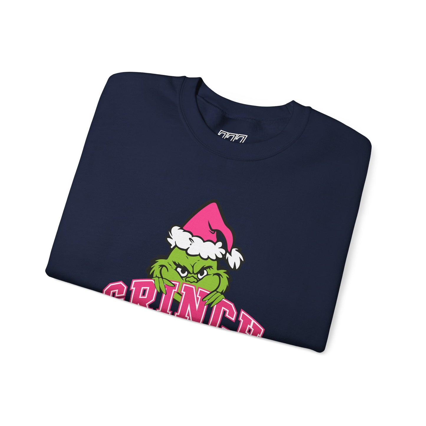 Grinch Era Christmas Crewneck – Cozy Pink Santa Grinch Sweatshirt (Unisex)