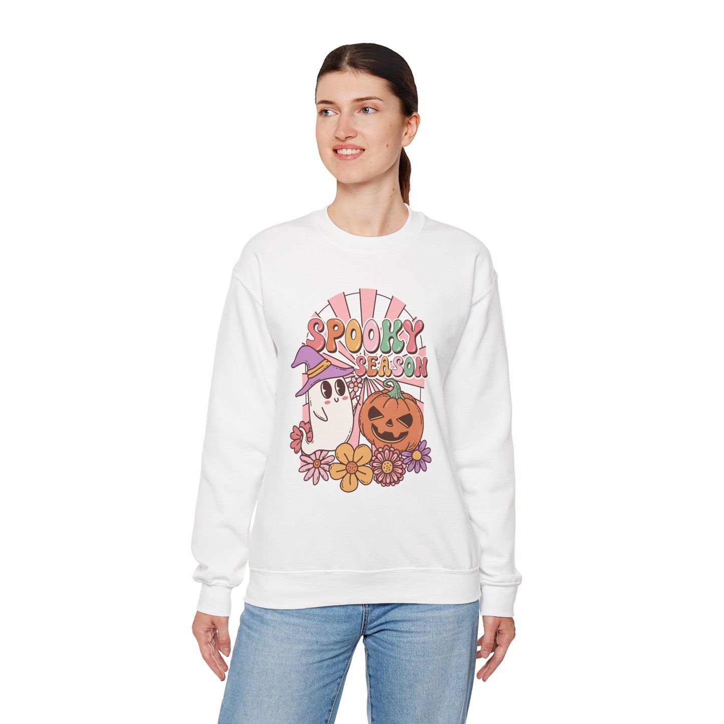 Spooky Season Women's Heavy Blend Crewneck Sweatshirt