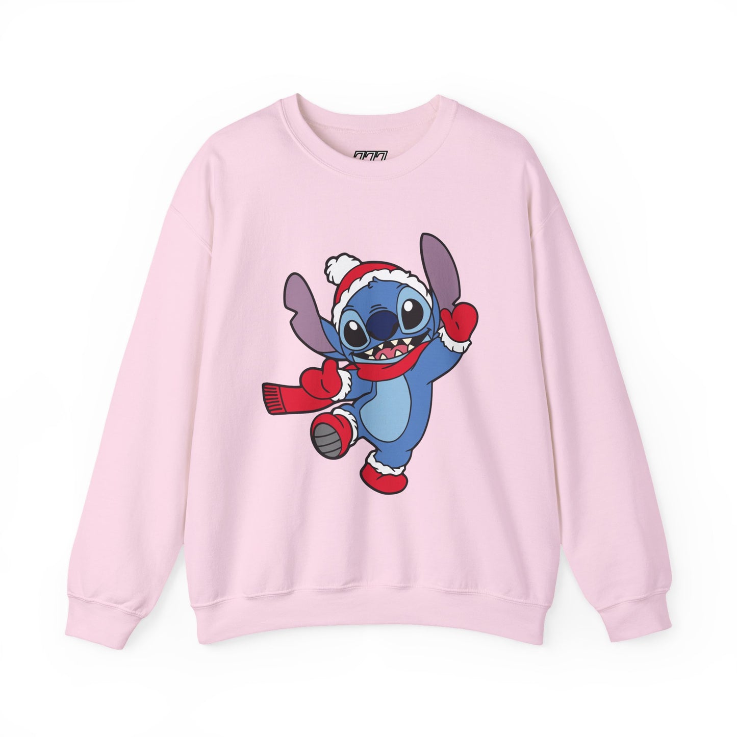 Festive Alien Christmas Crewneck – Cute Blue Alien Holiday Sweatshirt (Unisex)