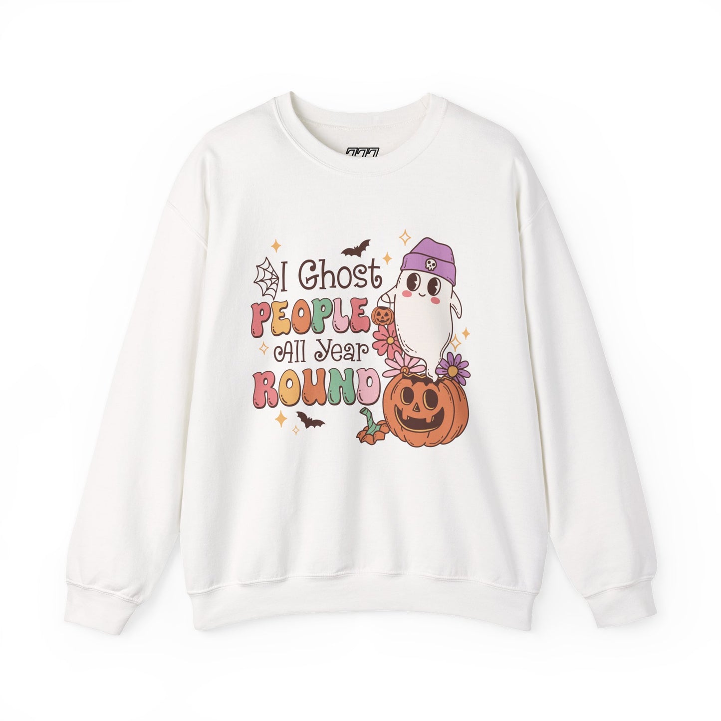 I Ghost People All Year Round Women's Heavy Blend Crewneck Sweatshirt