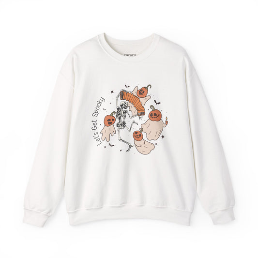 Let’s Get Spooky Unisex Heavy Blend Crewneck Sweatshirt
