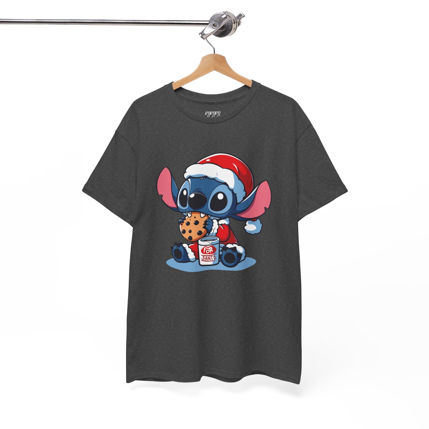 Saint Stitch Christmas T-Shirt – Cute Holiday Alien Unisex Heavy Cotton Tee