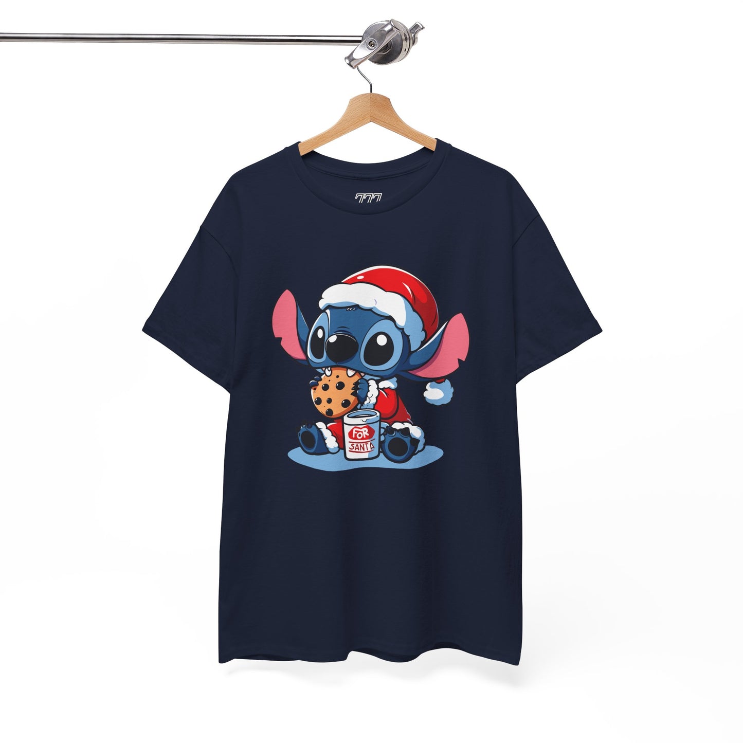 Saint Stitch Christmas T-Shirt – Cute Holiday Alien Unisex Heavy Cotton Tee