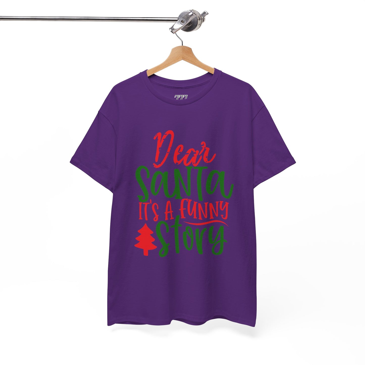 Dear Santa It’s a Long Story Christmas T-Shirt – Funny Holiday Tee (Unisex)