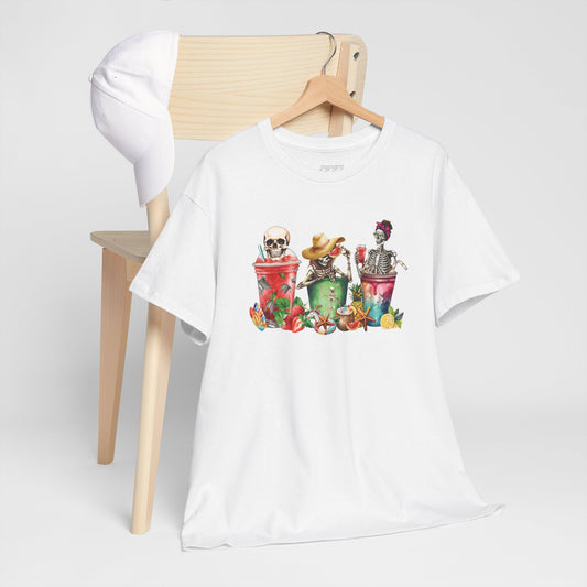 Boozy Bones Women's Heavy Cotton T-Shirt