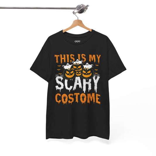This Is My Scary Costume Unisex Heavy Cotton T-Shirt