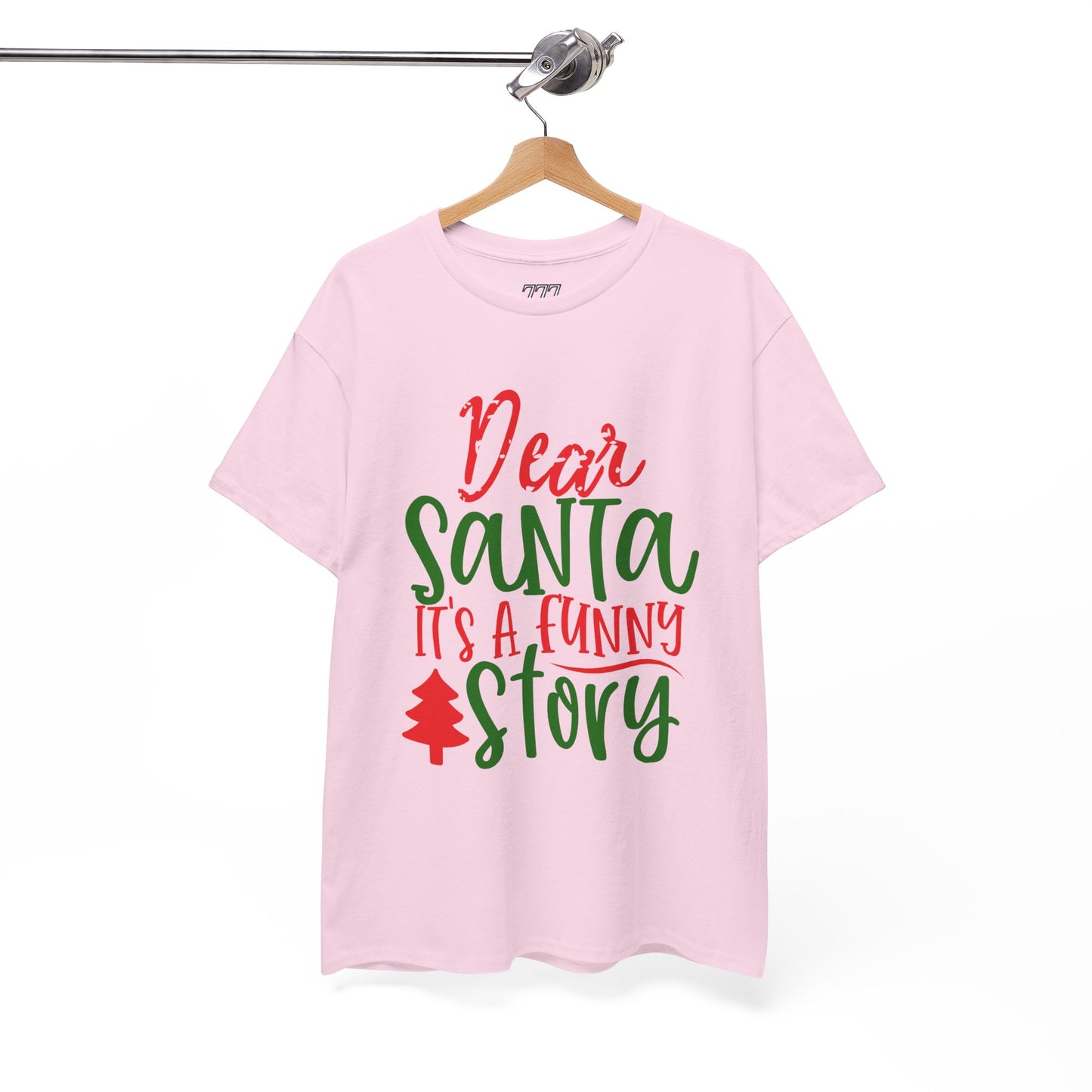 Dear Santa It’s a Long Story Christmas T-Shirt – Funny Holiday Tee (Unisex)