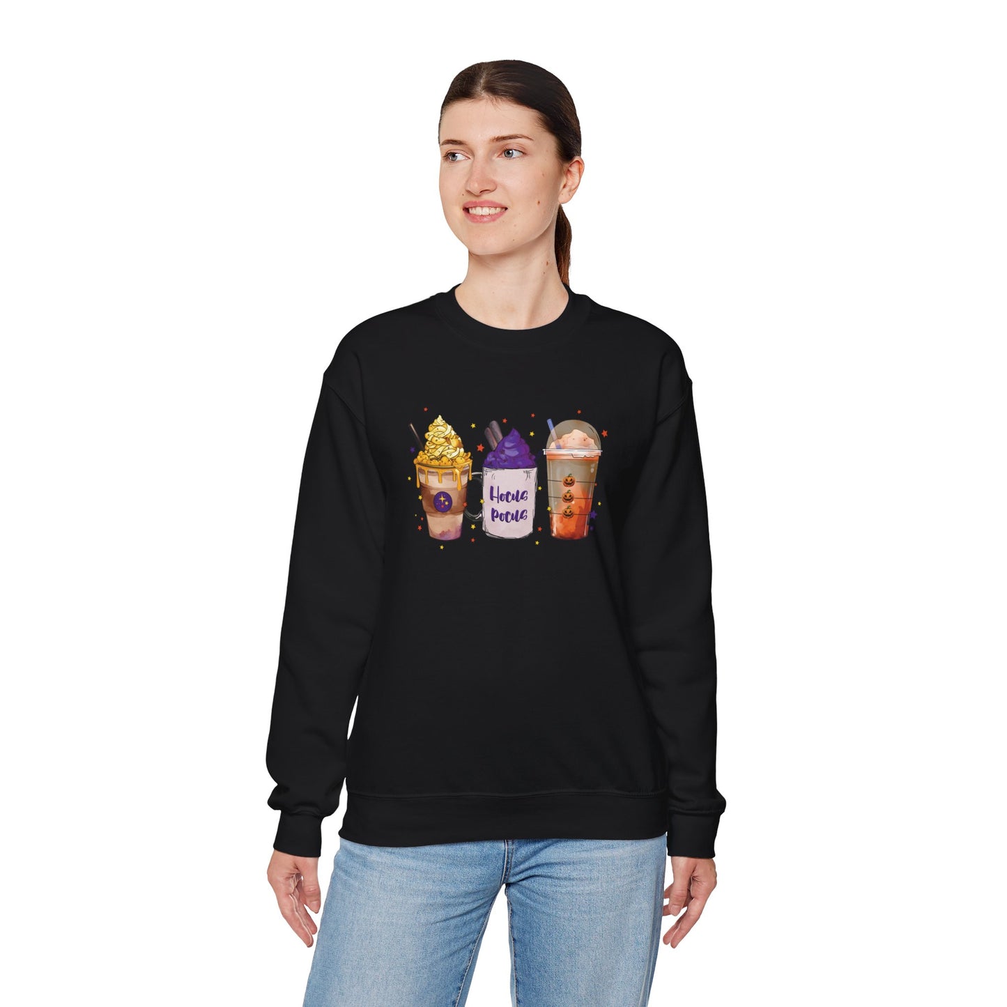 Hocus Pocus Brews Unisex Heavy Blend Crewneck Sweatshirt