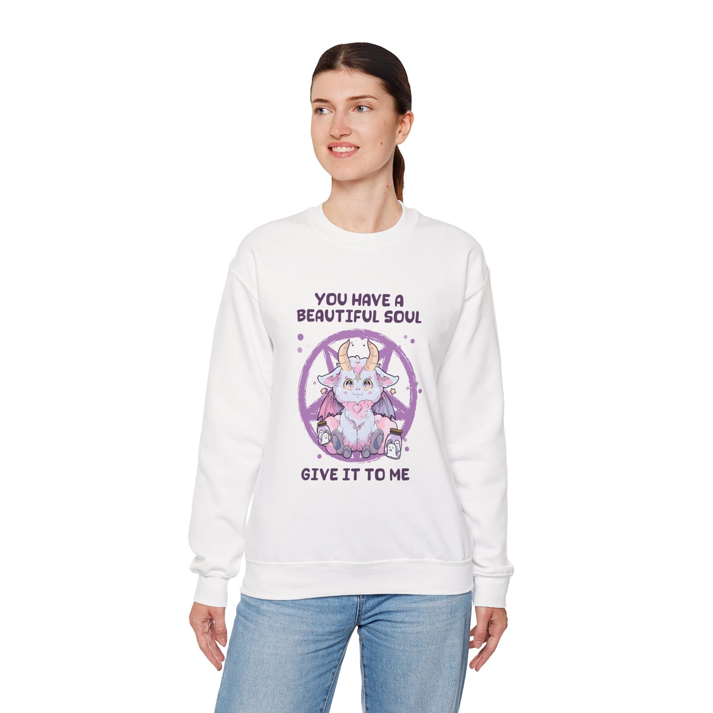 You Have Beautiful Soul, Give It To Me Women's Heavy Blend Crewneck Sweatshirt