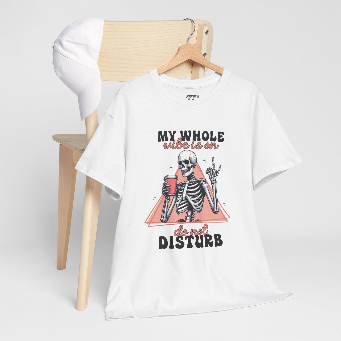 My Whole Vibe Is On Do Not Disturb Women's Heavy Cotton T-Shirt
