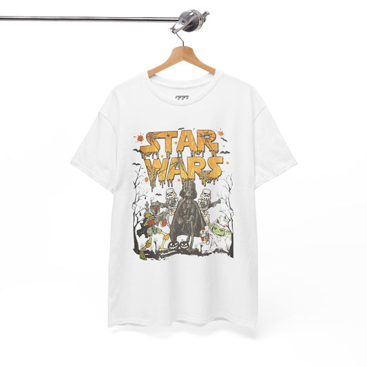 Star Wars Halloween-Themed Unisex Heavy Cotton T-Shirt
