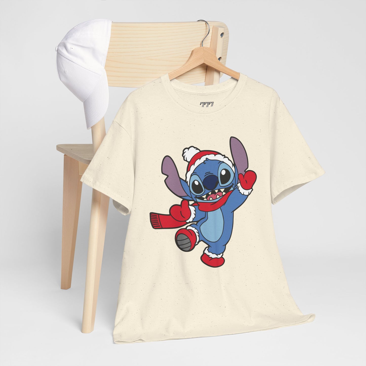 Festive Alien Christmas T-Shirt – Cute Blue Alien Holiday Graphic Tee (Unisex)