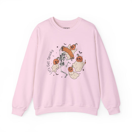 Let’s Get Spooky Unisex Heavy Blend Crewneck Sweatshirt