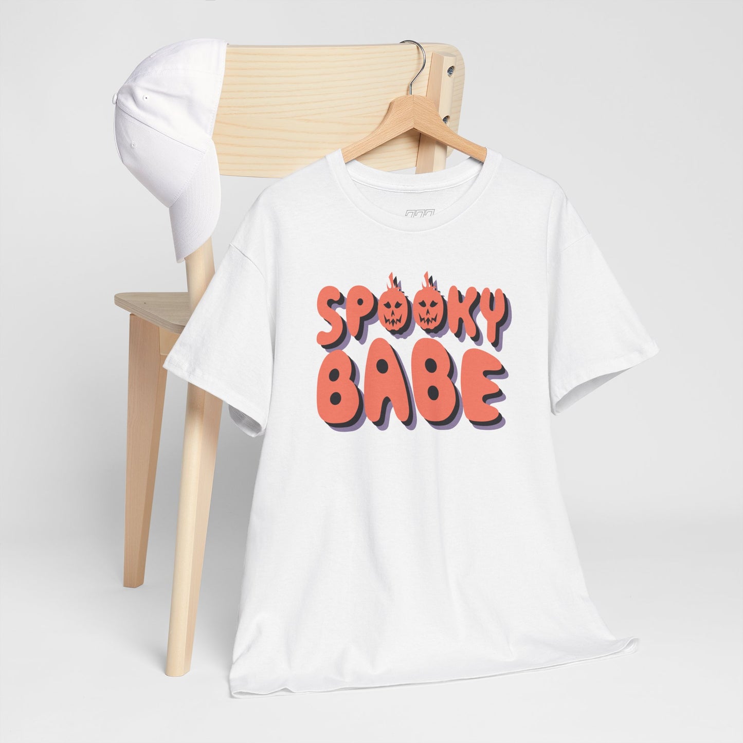 Spooky Babe Women’s Heavy Cotton T-Shirt