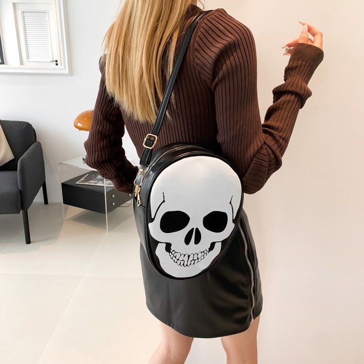 Halloween Skull Women's Shoulder Bag