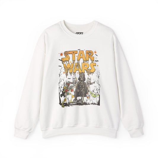 Star Wars Halloween-Themed Unisex Heavy Blend Crewneck Sweatshirt
