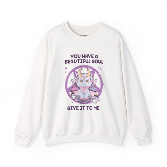 You Have Beautiful Soul, Give It To Me Women's Heavy Blend Crewneck Sweatshirt