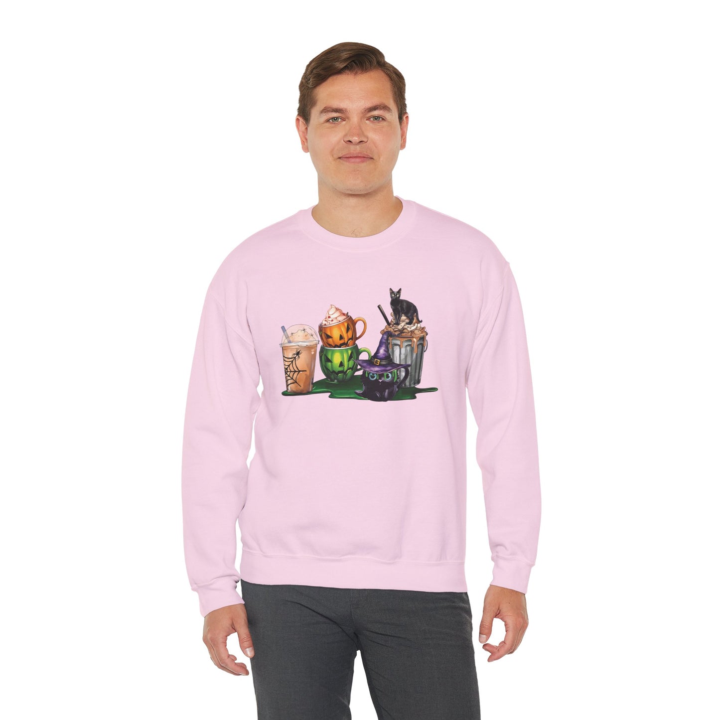 Cauldron Coffee Crew Unisex Heavy Blend Crewneck Sweatshirt