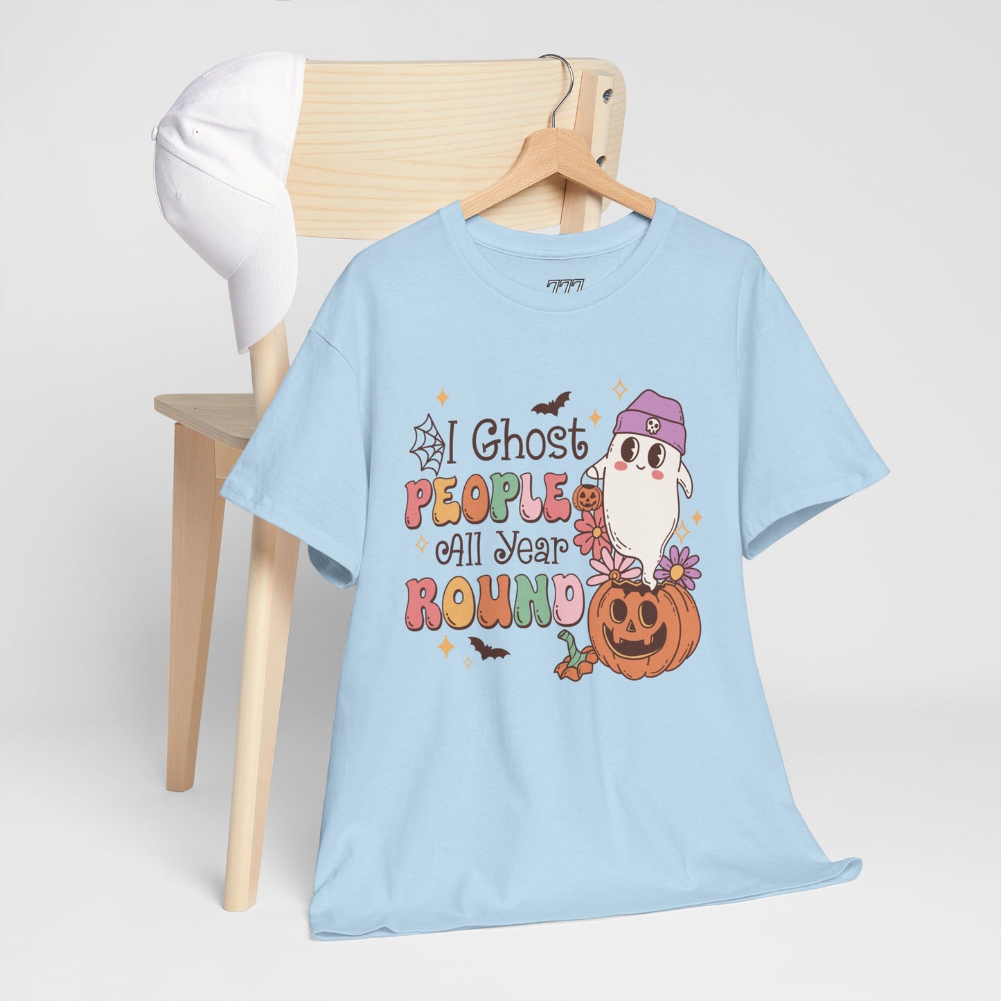 I Ghost People All Year Round Women's Heavy Cotton T-Shirt