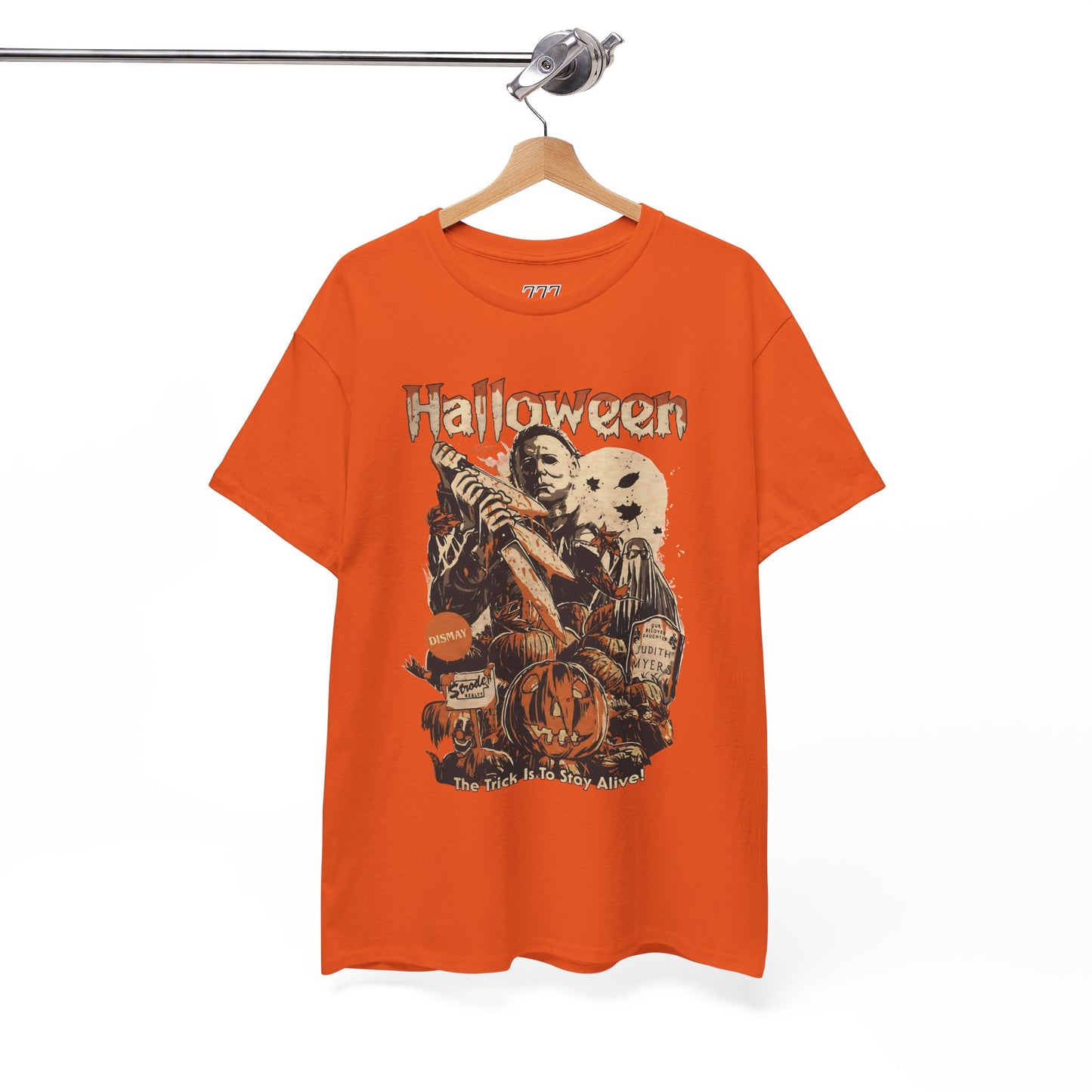 The Trick Is To Stay Alive Unisex Heavy Cotton T-Shirt