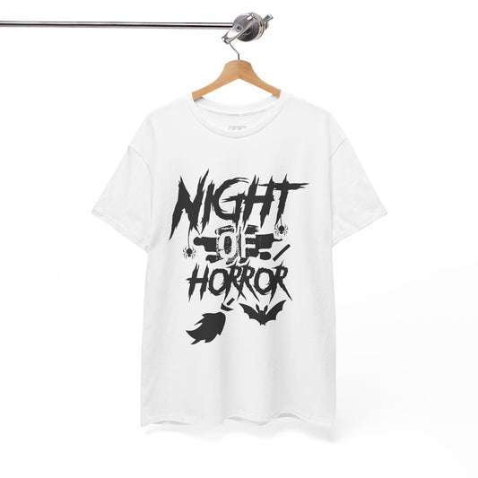 Night Of Horror Unisex Heavy Cotton T-Shirt