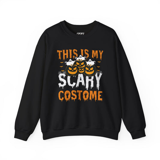 This Is My Scary Costume Unisex Heavy Blend Crewneck Sweatshirt