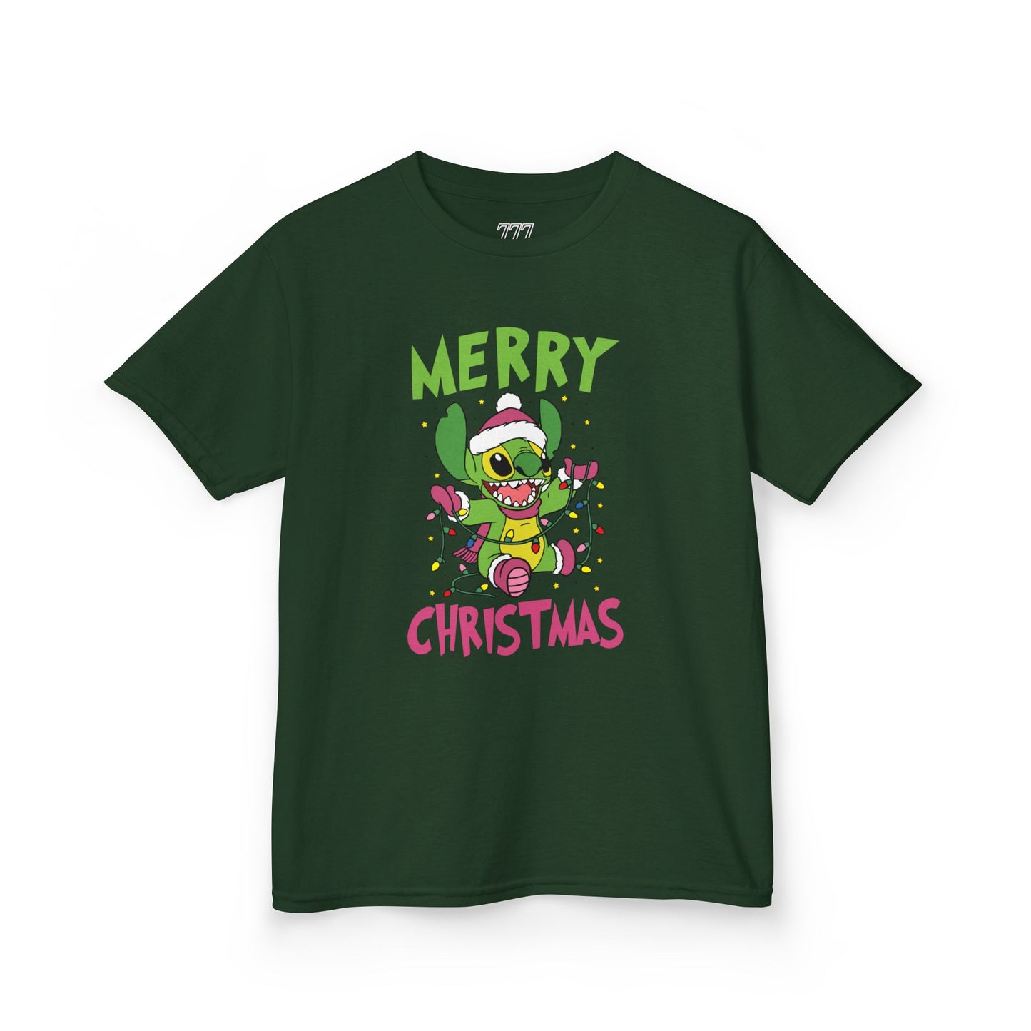 Stinch Merry Christmas Kids T-Shirt – Funny Holiday Alien Heavy Cotton Tee