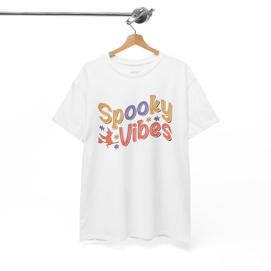 Spooky Vibes Unisex Heavy Cotton T-Shirt