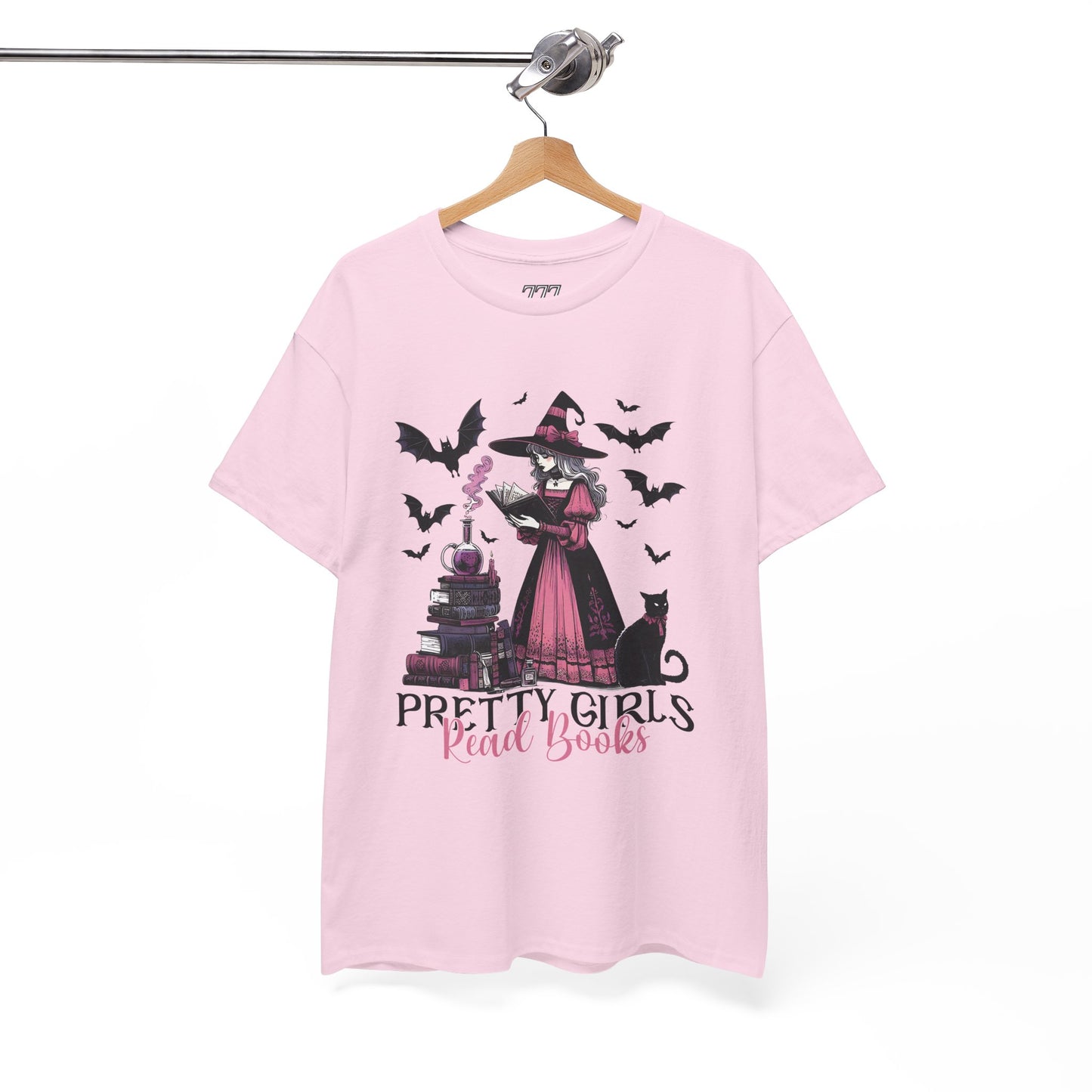 Pretty Girls Read Books Women's Heavy Cotton T-Shirt