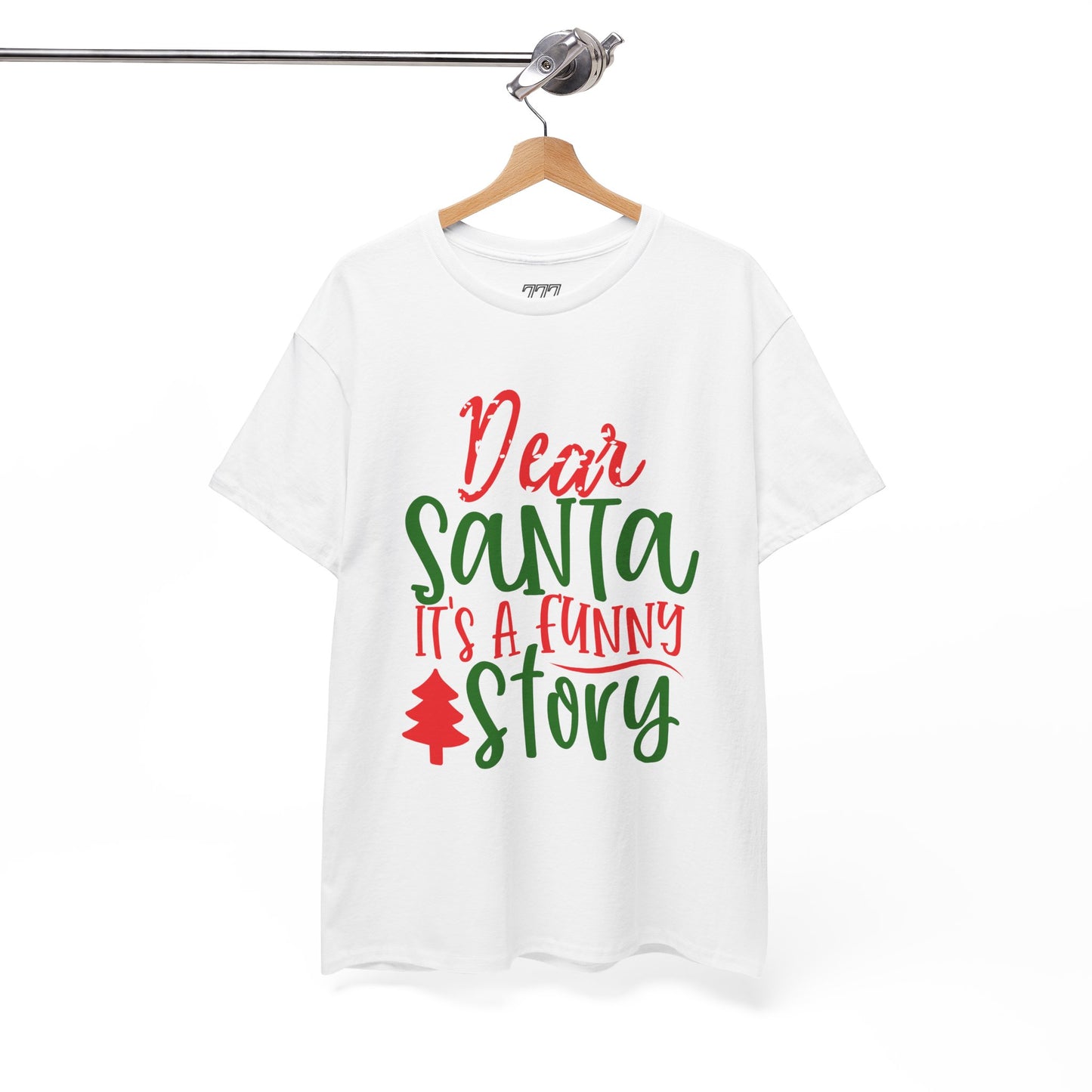 Dear Santa It’s a Long Story Christmas T-Shirt – Funny Holiday Tee (Unisex)