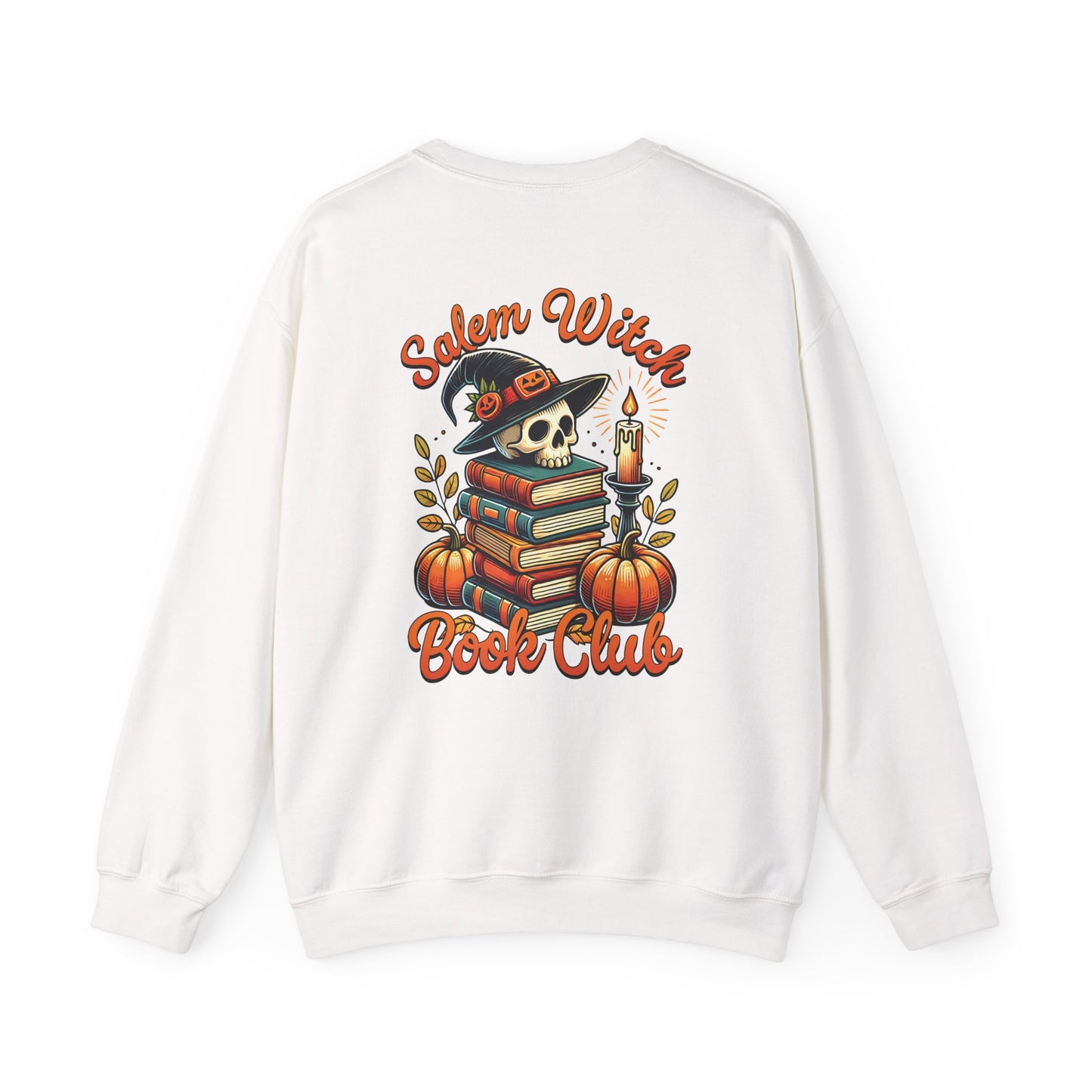 Salem Witch Book Club Women's Heavy Blend Crewneck Sweatshirt