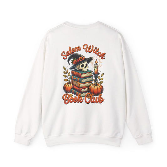 Salem Witch Book Club Women's Heavy Blend Crewneck Sweatshirt