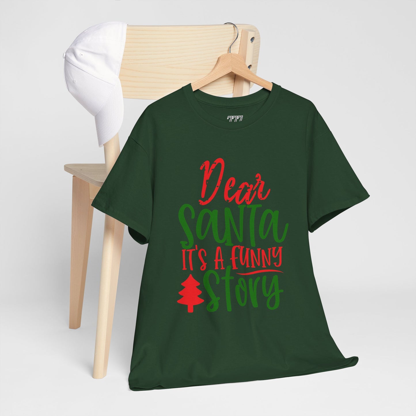 Dear Santa It’s a Long Story Christmas T-Shirt – Funny Holiday Tee (Unisex)