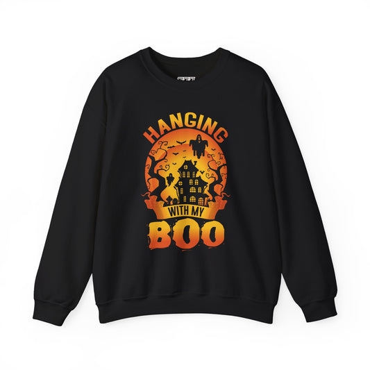 Hanging With My Boo Unisex Heavy Blend Crewneck Sweatshirt