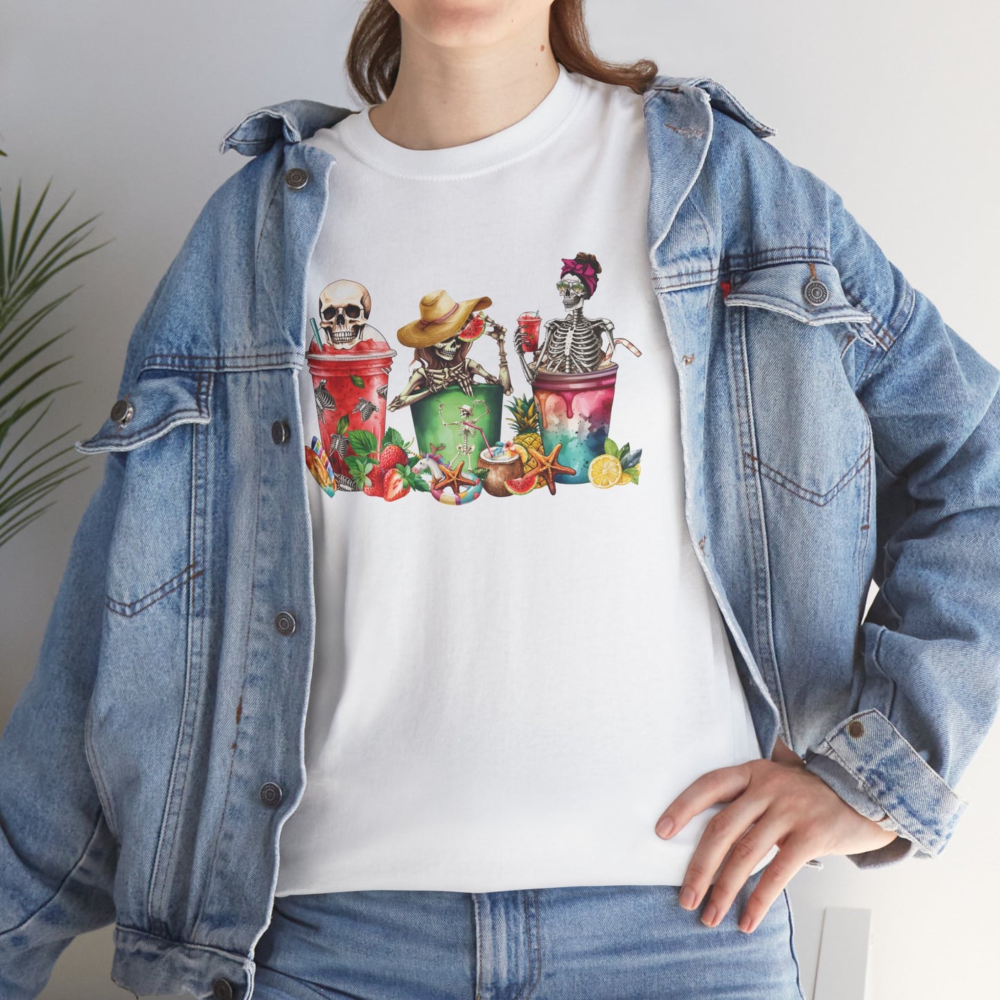 Boozy Bones Women's Heavy Cotton T-Shirt