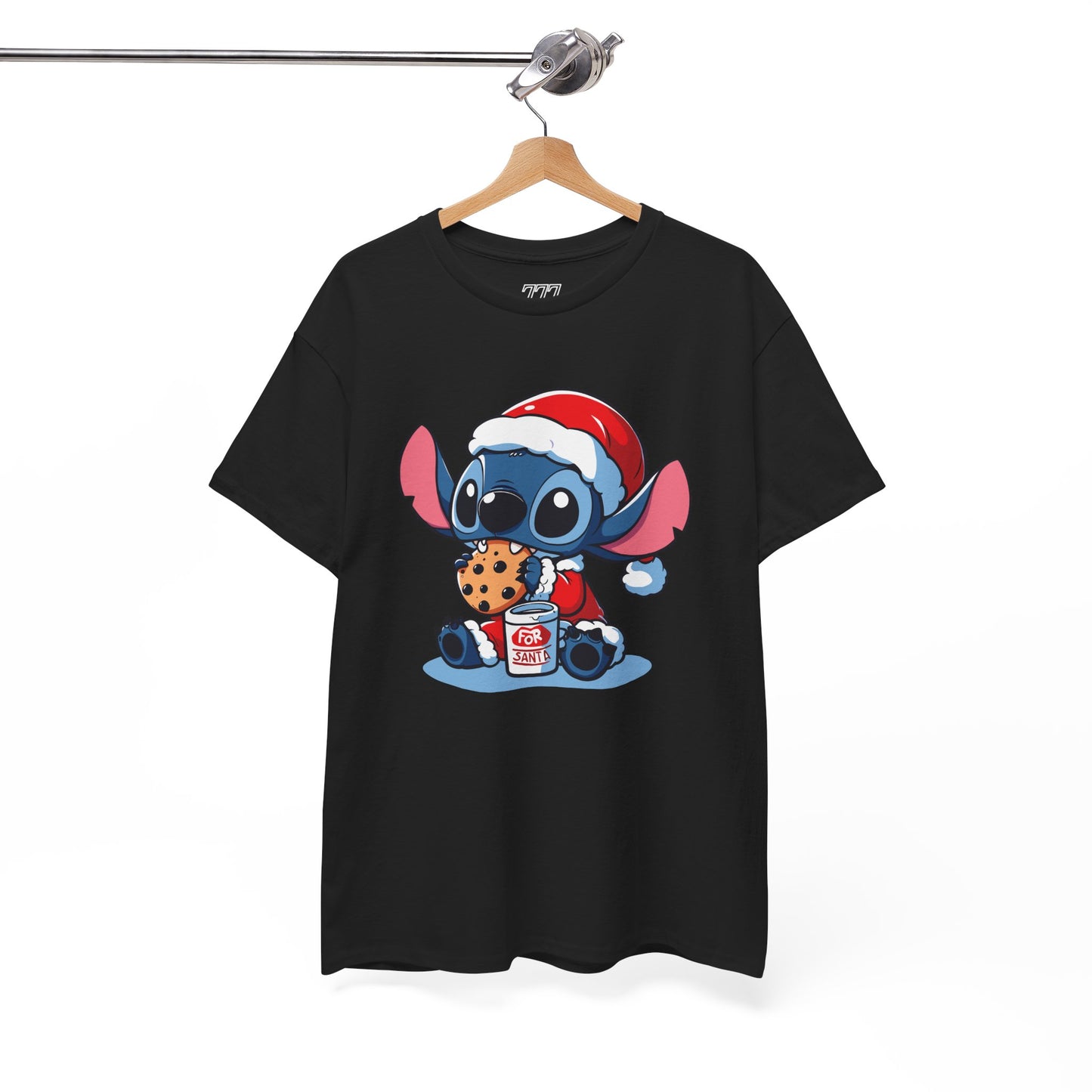 Saint Stitch Christmas T-Shirt – Cute Holiday Alien Unisex Heavy Cotton Tee