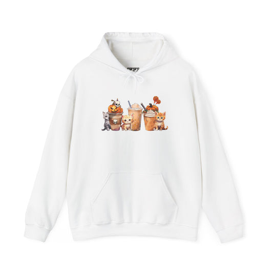 Coffee & Cats Unisex Heavy Blend Hoodie
