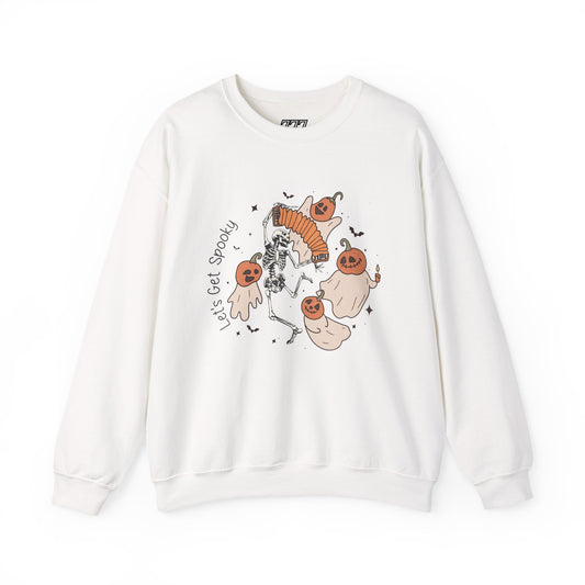 Let’s Get Spooky Unisex Heavy Blend Crewneck Sweatshirt